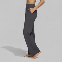 Veronika | Women's Comfortable Wide Leg Stretch Lounge Trousers