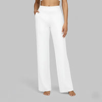 Veronika | Women's Comfortable Wide Leg Stretch Lounge Trousers
