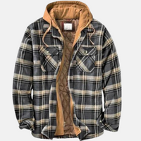 Erich | Men's Casual Warm Plaid Button Jacket