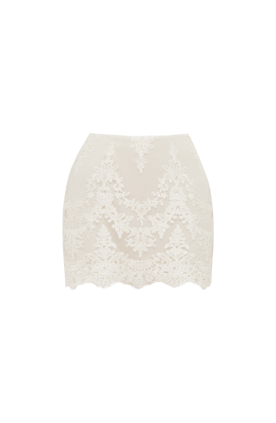 Justine Mini Skirt - Ivory
