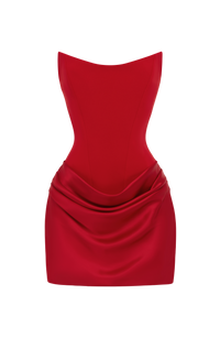 Agnes Mini Dress – Red