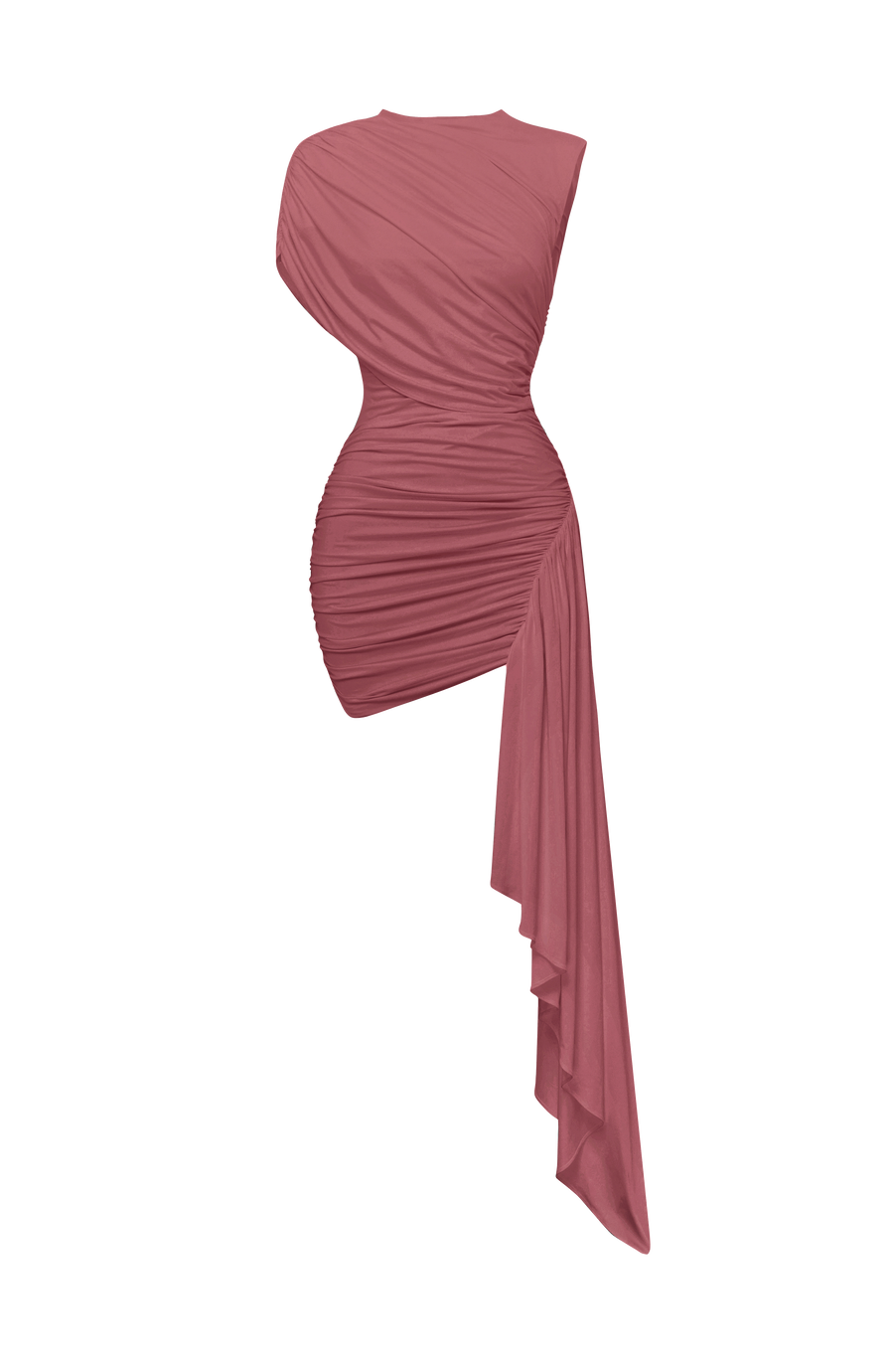 Mira Mini Dress – Rose Brown