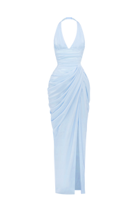 Elise Maxi Dress – Glacier Blue