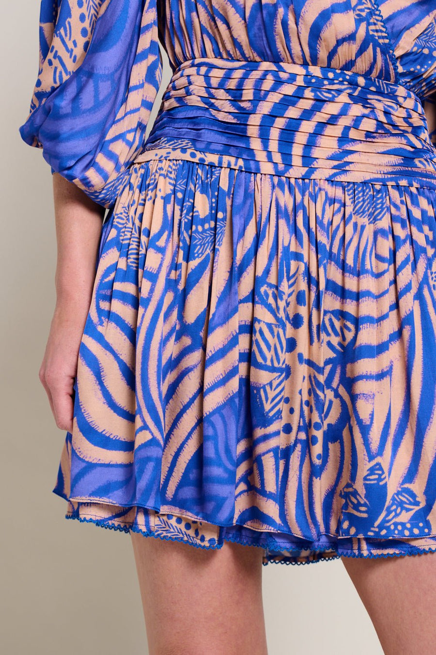 Colleen Jacquard Mini Dress