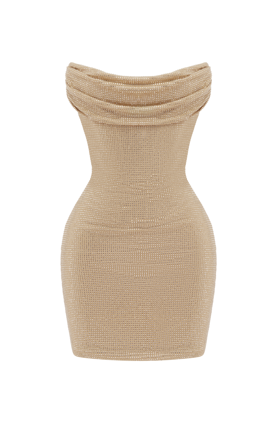 Kayla Mini Dress – Gold