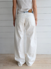 MILLY STRIPED RELAXED JEANS