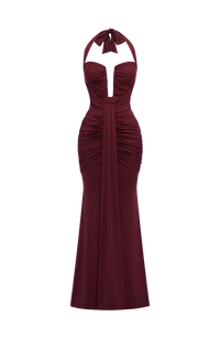 Isabel Maxi Dress – Cherry Lacquer