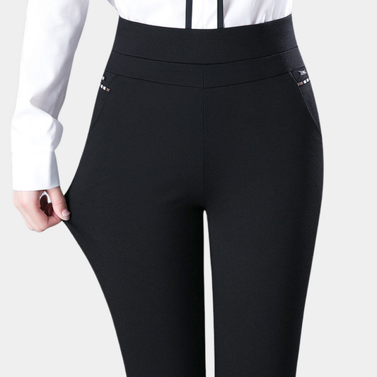 Daniela | Women's Classic Striped Trousers