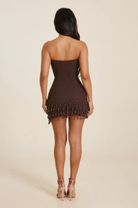 Gwen Crochet Mini Dress
