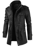 Peppe | Men's Elegant Leather Jacket