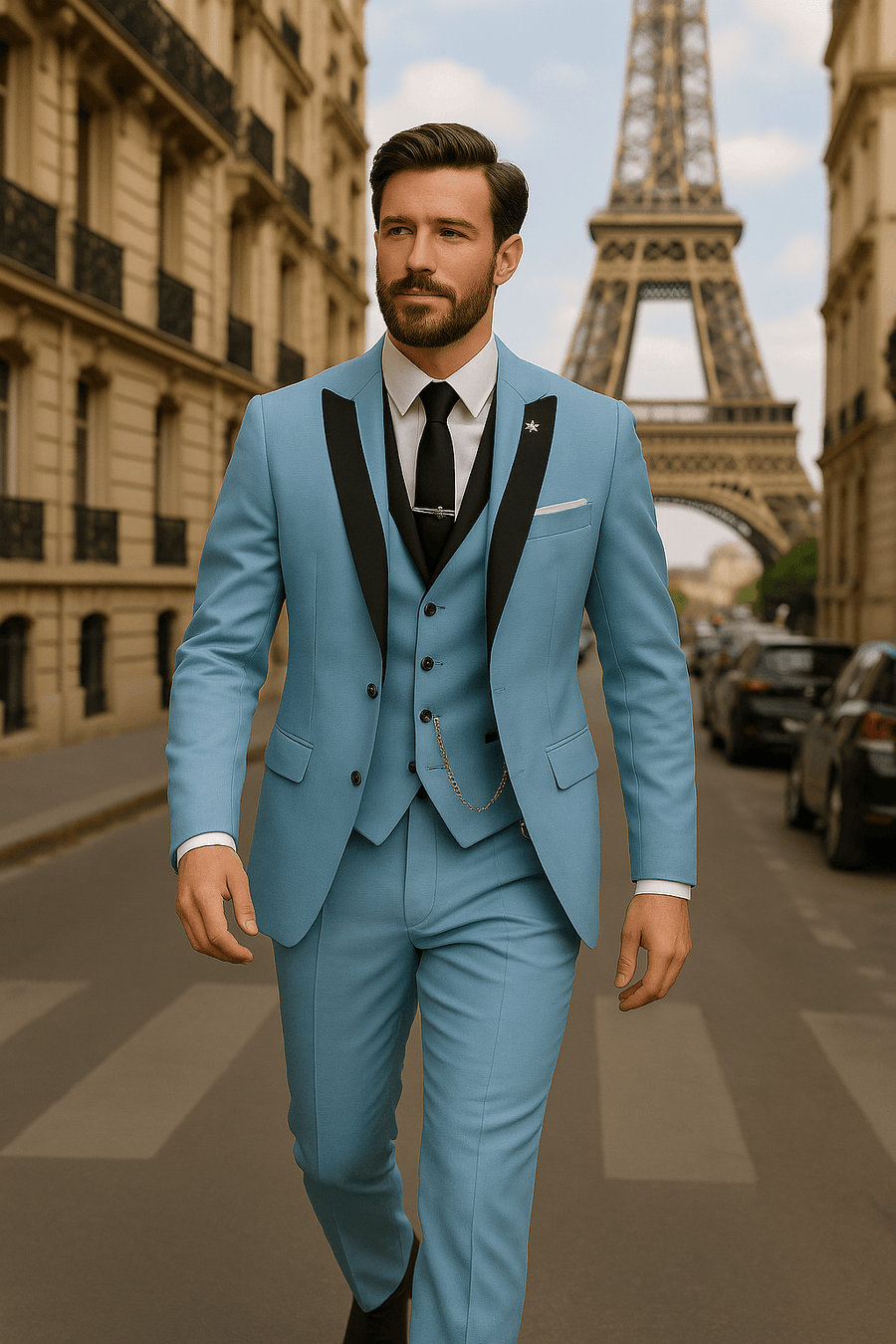 Jakob | Men's Spring Formal Three-Piece Suit Set