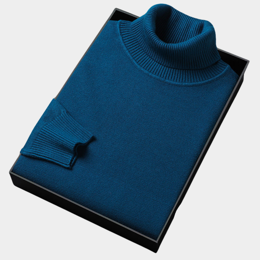 Jens | Men's Spring Bold Colour Turtleneck Sweater