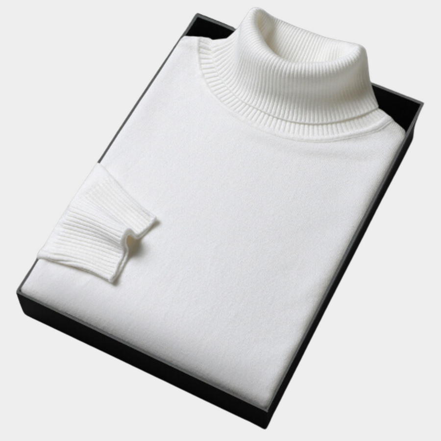 Jens | Men's Spring Bold Colour Turtleneck Sweater
