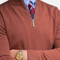 Johann | Men's Spring Half-Zip Sweater