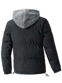 Lukas | Men's Warm Hooded Quilted Jacket