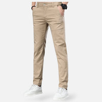 Men's Slim Fit Business Trousers - Classic Smart Casual Style