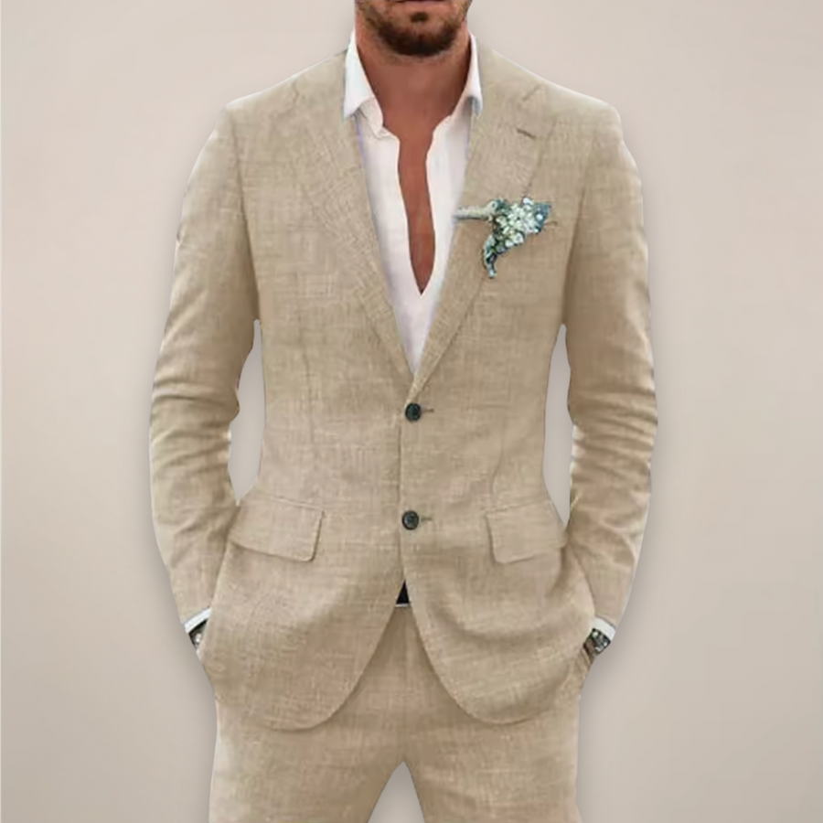Thomas | Men's Single Breasted Two-Piece Suit Set