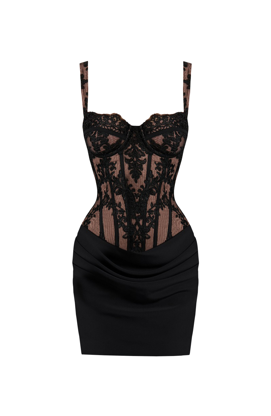Claire Mini Dress – Black