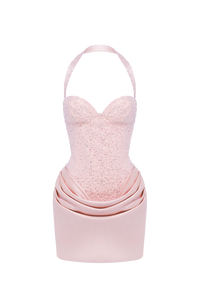 Kalani Mini Dress – Blush