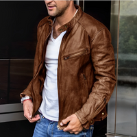 Mikhael | Men's Elegant Leather Jacket