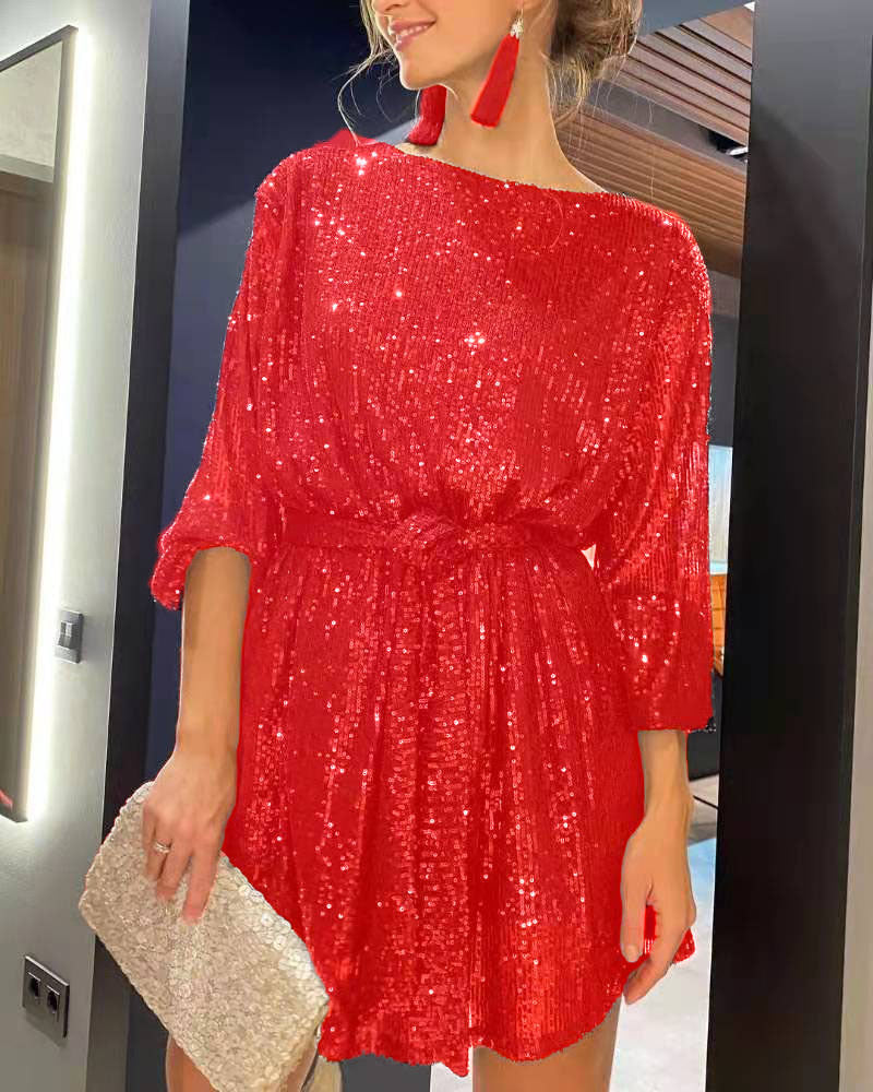 Celestine Beaded Midi Dress