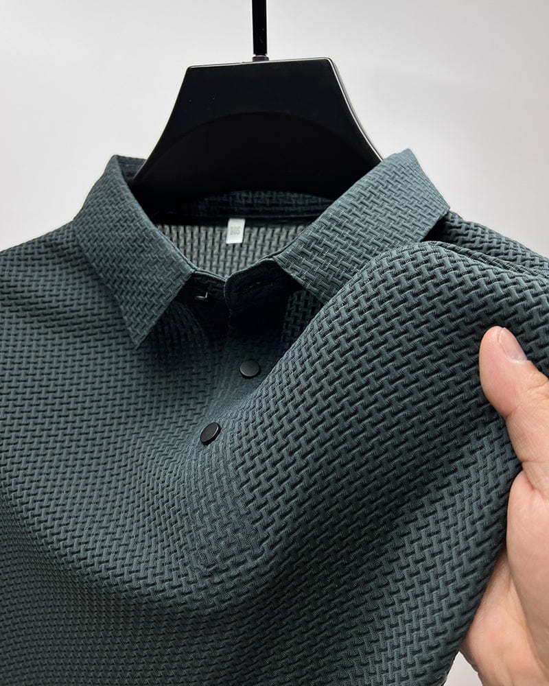Niklas | Men's Textured Long Sleeve Casual Shirt