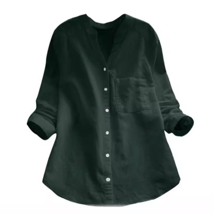 Sophia | Men's Linen Cotton Casual Shirt