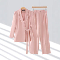 Marion | Women's Classic Double Breasted Blazer Suit Set