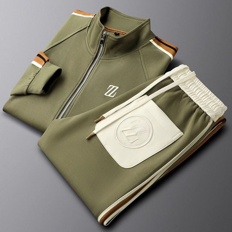 Valentin | Men's Matching Zip Jacket Tracksuit Set