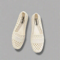 Kirsten | Women's Summer Textured Slip-On Flats