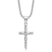 Crucifix Silver 3mm