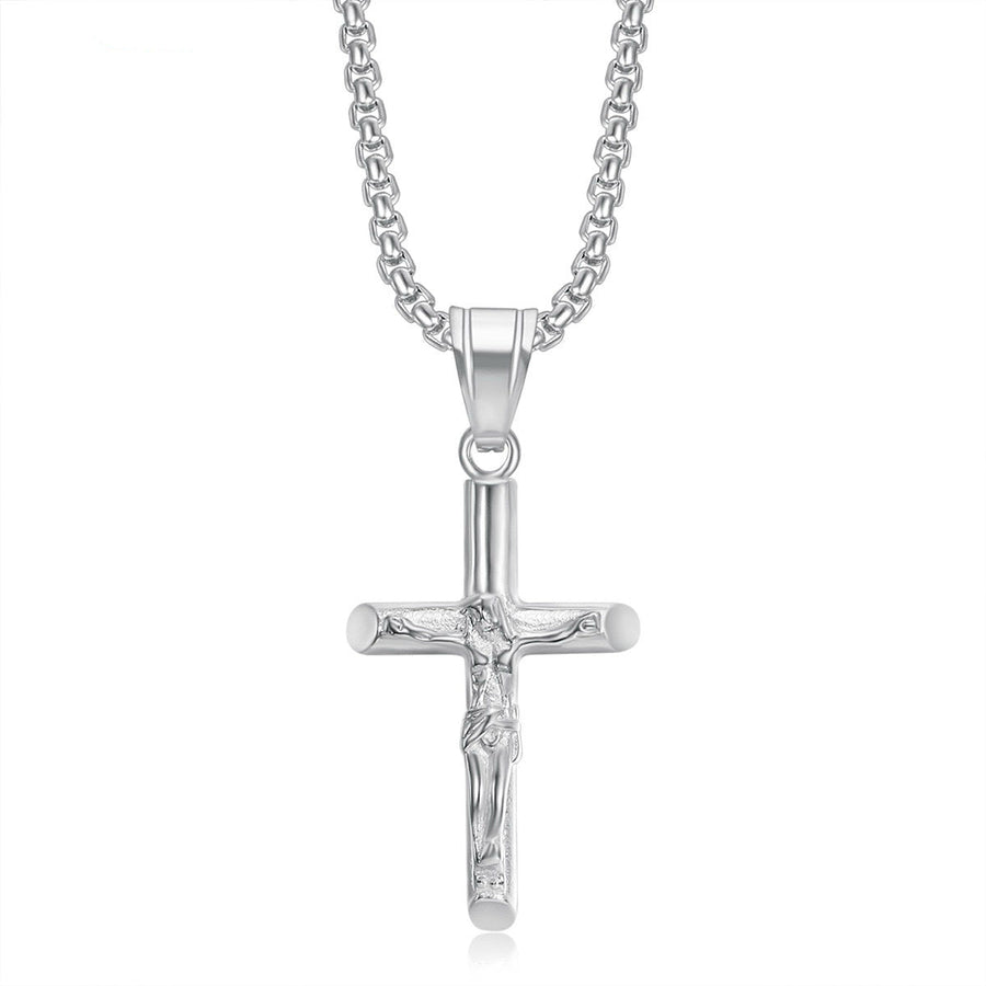 Crucifix Silver 3mm