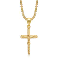 Crucifix Gold 3mm