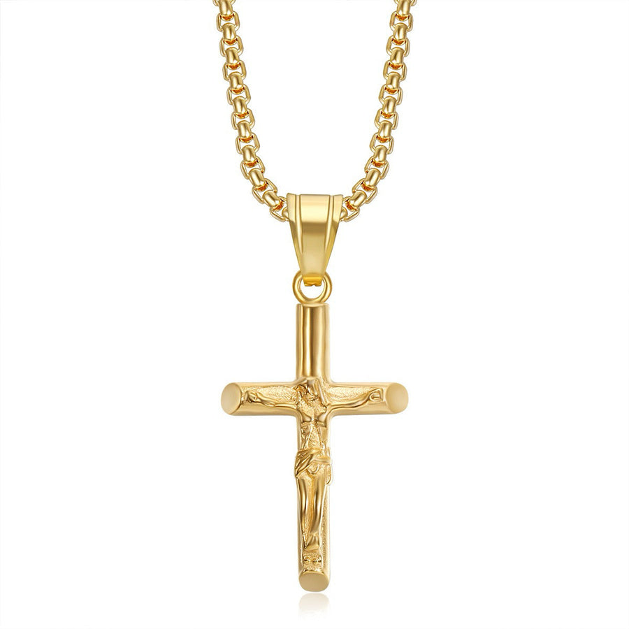 Crucifix Gold 3mm