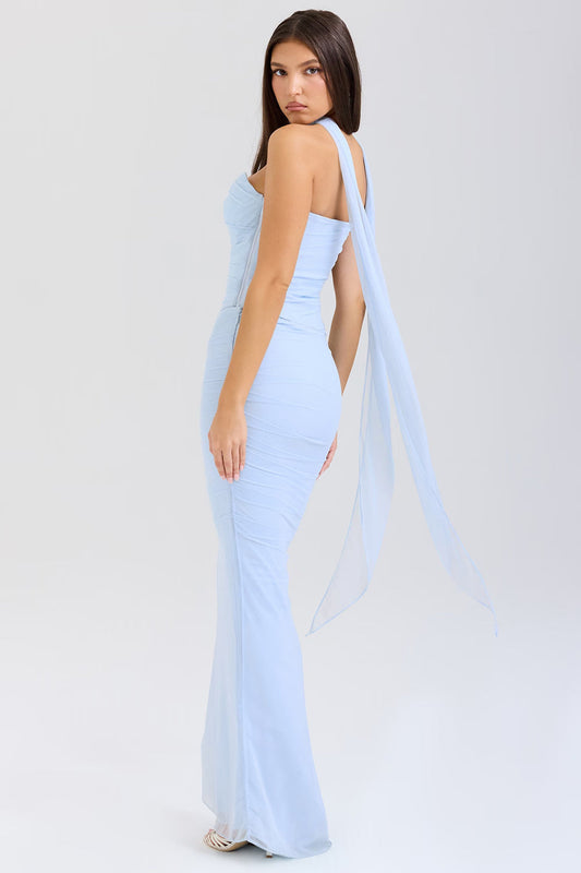 Corset Style Bodycon Formal Dress