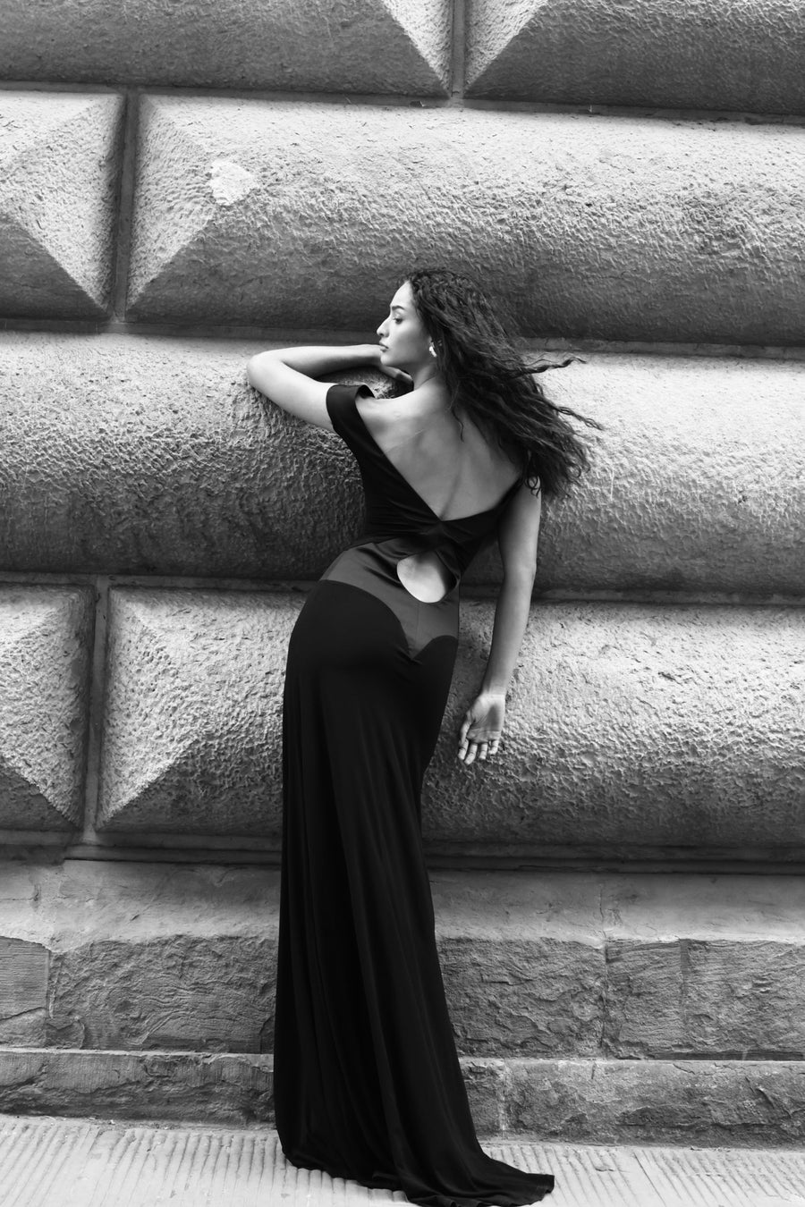 Octavia Gown - Black