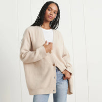 Sarah | Women's Classic Button Knit Cardigan