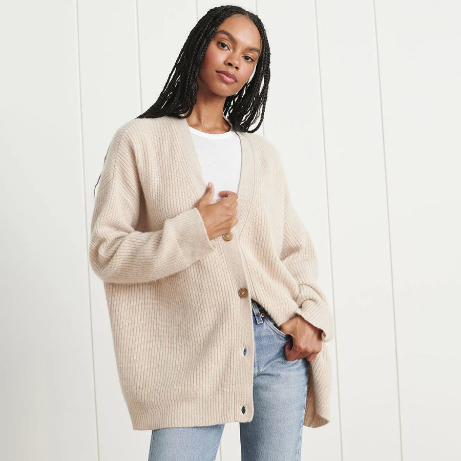Sarah | Women's Classic Button Knit Cardigan