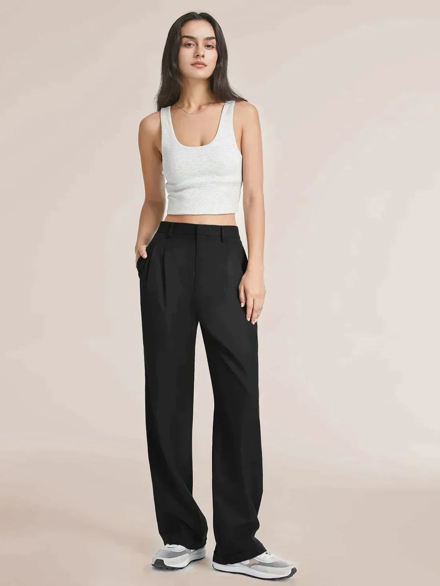 Pollyanna | Women's Chic High-Waist Pants