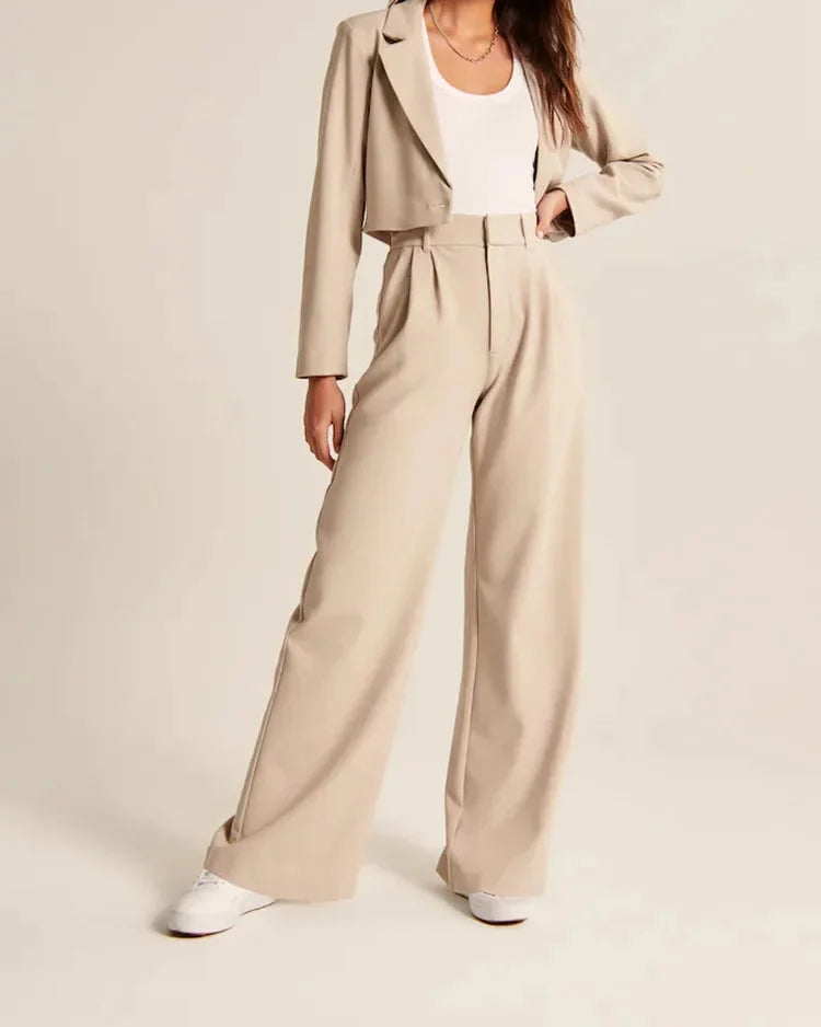 Pollyanna | Women's Chic High-Waist Pants