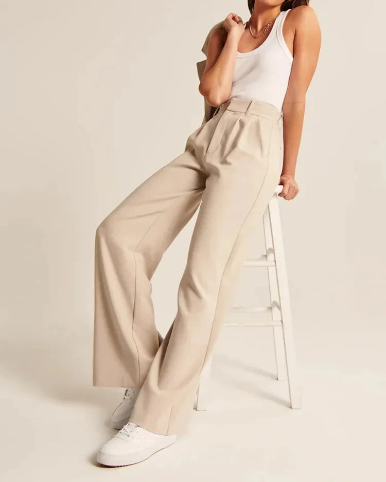 Pollyanna | Women's Chic High-Waist Pants