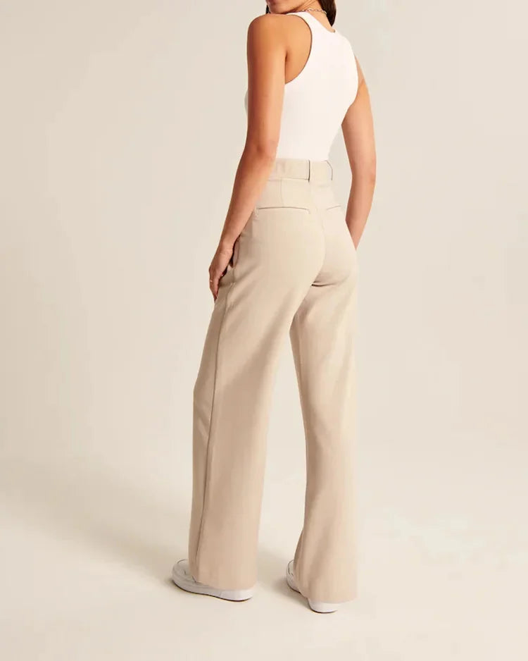 Pollyanna | Women's Chic High-Waist Pants