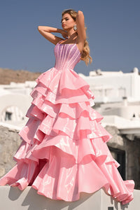 Portia Black & Gold Ballgown Dress