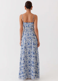 Angelina Linen Maxi Dress