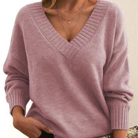 Edith | Women's Relaxed V-Neck Sweater