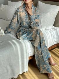 Jasmin | Women's Printed Relaxed Fit Two-Piece Set