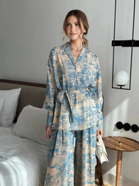 Jasmin | Women's Printed Relaxed Fit Two-Piece Set