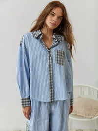 Maria | Women's Spring Plaid Two-Piece Set