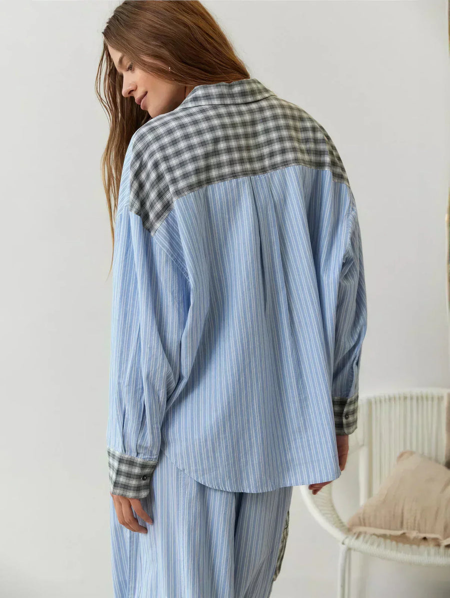 Maria | Women's Spring Plaid Two-Piece Set