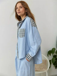 Maria | Women's Spring Plaid Two-Piece Set